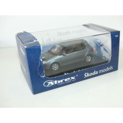 SKODA FABIA I Phase 2 Bleu ABREX 1:43