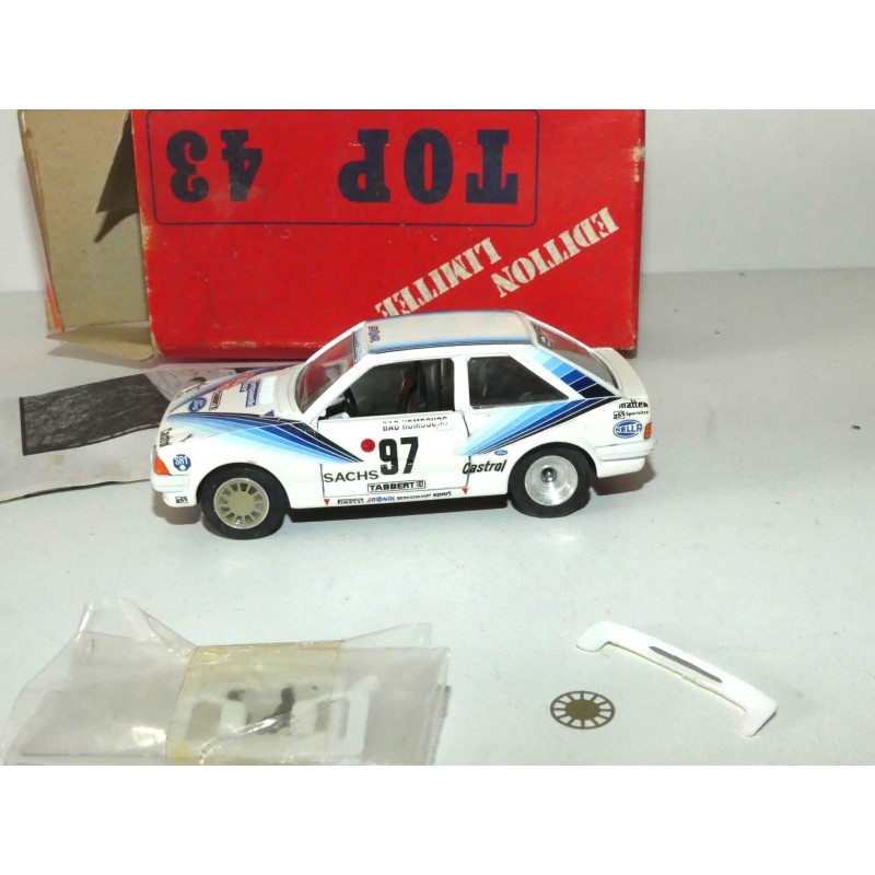 FORD ESCORT XR3 SACHS N°97 RALLYE MONTE CARLO 1982 Kit TOP 43 1:43 ...