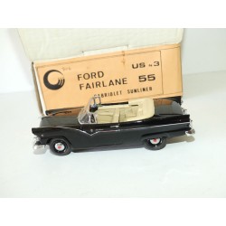 FORD FAIRLINE 55 CABRIOLET SUNLINER 1955 Noir KIT Monté CCC US 1:43