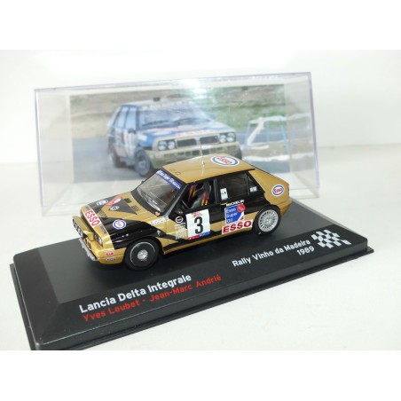 LANCIA DELTA INTEGRALE RALLYE VINHO DA MADEIRA 1989 Y. LOUBET ALTAYA 1:43 1er