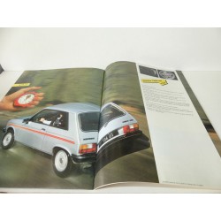 CATALOGUE PUBLICITAIRE PEUGEOT 104 Z 