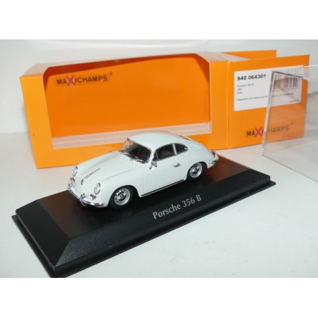 PORSCHE 356 B COUPE 1961 Gris Blanc MAXICHAMPS MINICHAMPS 1:43