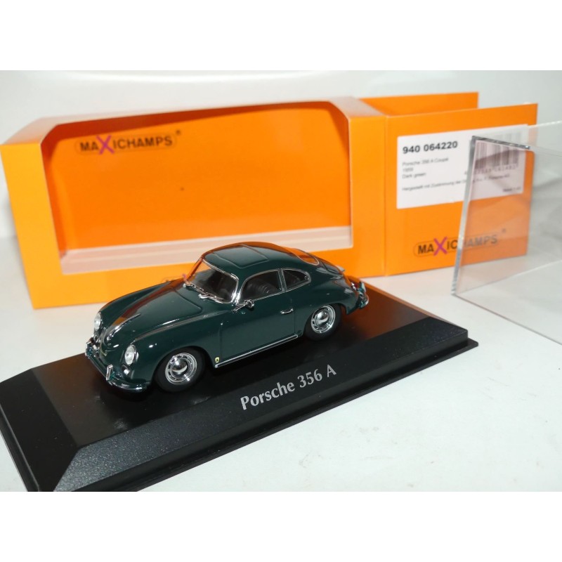 PORSCHE 356 A COUPE 1959 Vert MAXICHAMPS MINICHAMPS 1:43