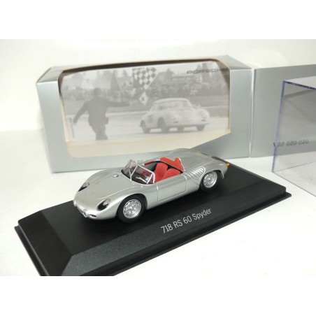 PORSCHE 718 RS 60 SPYDER Gris MINICHAMPS 1:43