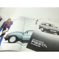 CATALOGUE PUBLICITAIRE FORD FIESTA