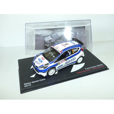 FORD FIESTA S2000 RALLYE MONTE CARLO 2010 M. HIRVONENE ALTAYA 1:43 1er 