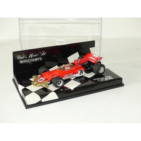 LOTUS 72 GP 1970 J. RINDT 1er GP WIN MINICHAMPS 1:43