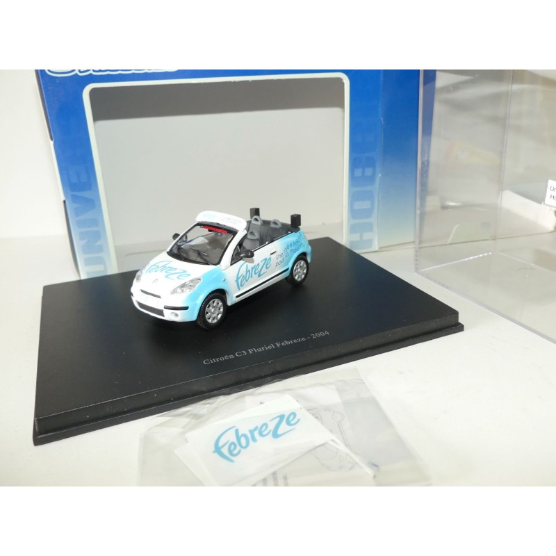 CITROEN C3 PLURIEL FEBREZE TOUR DE FRANCE 2004 UNIVERSAL HOBBIES 1:43