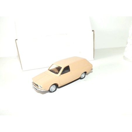 RENAULT 12 FOURGONNETTE CIVIL Marron KIT Monté COMPTOURS 1:43 