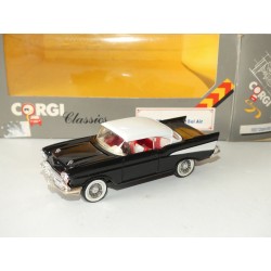 CHEVROLET BEL AIR 1957 Noir et Blanc CORGI 825 1:43