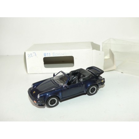 PORSCHE 911 CABRIOLET TURBO Bleu NZG 1:43