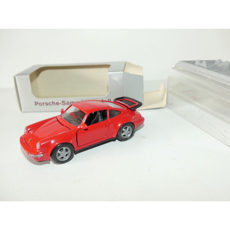 PORSCHE 911 TURBO 964 Rouge NZG 1:43