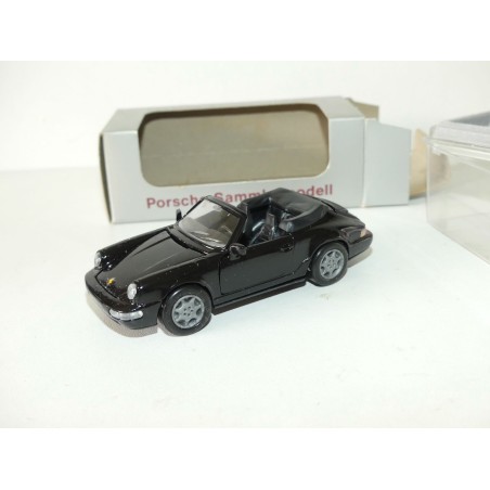 PORSCHE 911 CABRIOLET 964 Noir NZG 1:43