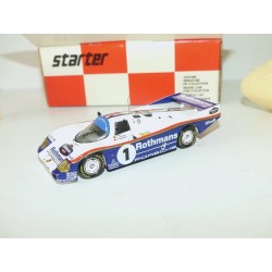 PORSCHE 962 C N°1 LE MANS 1986 STARTER 1:43