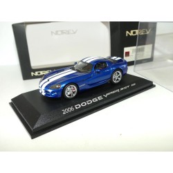 DODGE VIPER SRT 10 2006 Bleu NOREV 1:43