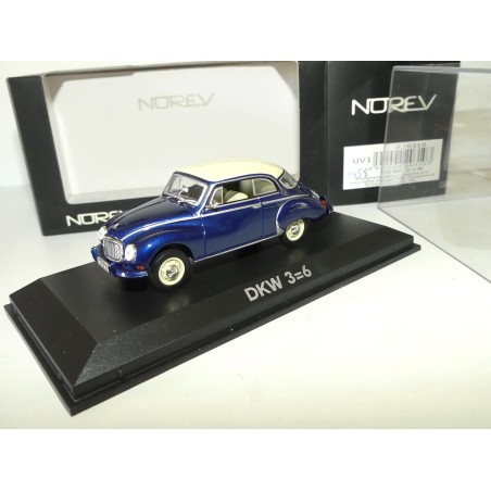 DKW 3=6 Bleu NOREV 1:43