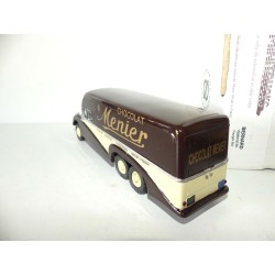 CAMION BERNARD 6*2 CHOCOLAT MENIER MINITRUCKS 1:50