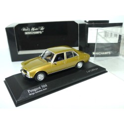 PEUGEOT 504 1974 Copper MINICHAMPS 1:43