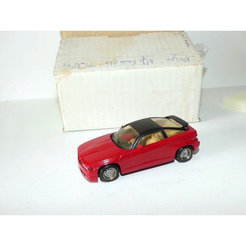 ALFA ROMEO ZAGATO SZ 1990 Rouge KIT Monté ALEZAN 1:43