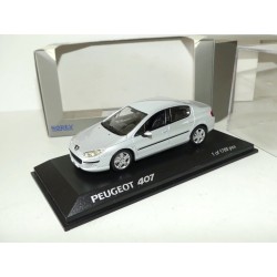 PEUGEOT 407 Gris Aluminium NOREV 1:43