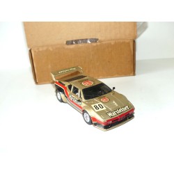 BMW M1 N°80 WARSTEINER CHAMPIONNAT ALLEMAND 1982 TOP 43 1:43