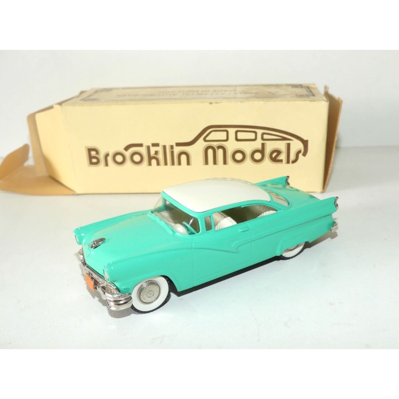 FORD FAIRLANE 2 Portes VICTORIA 1956 Vert BROOKLIN MODELS BRK.23 1:43