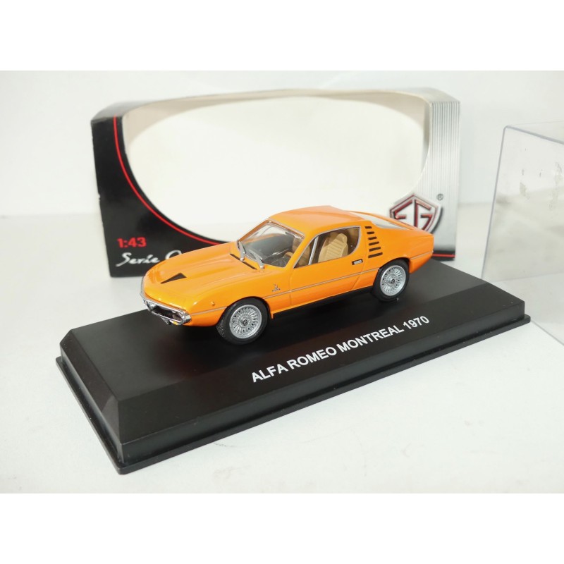 ALFA ROMEO MONTREAL 1970 Orange EDISON 1:43