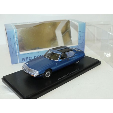 CITROEN SM ESPACE 1971 Bleu NEO 1:43