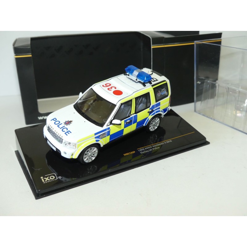 LAND ROVER DISCOVERY 4 2010 SURREY UK POLICE IXO MOC135P 1:43