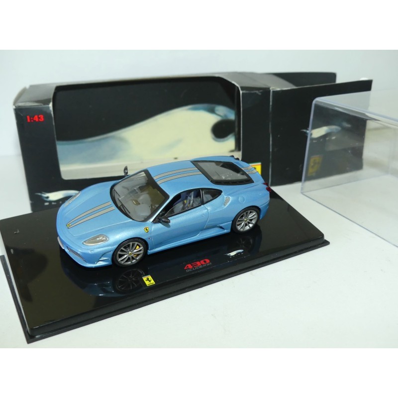 FERRARI 430 SCUDERIA Bleu  HOTWHEELS 1:43 