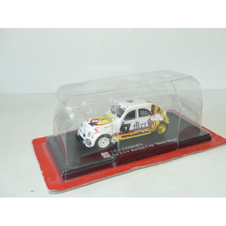 CITROEN 2CV NÂ°068 RACING CUP BETTY BOOP AUTO PLUS 1:43