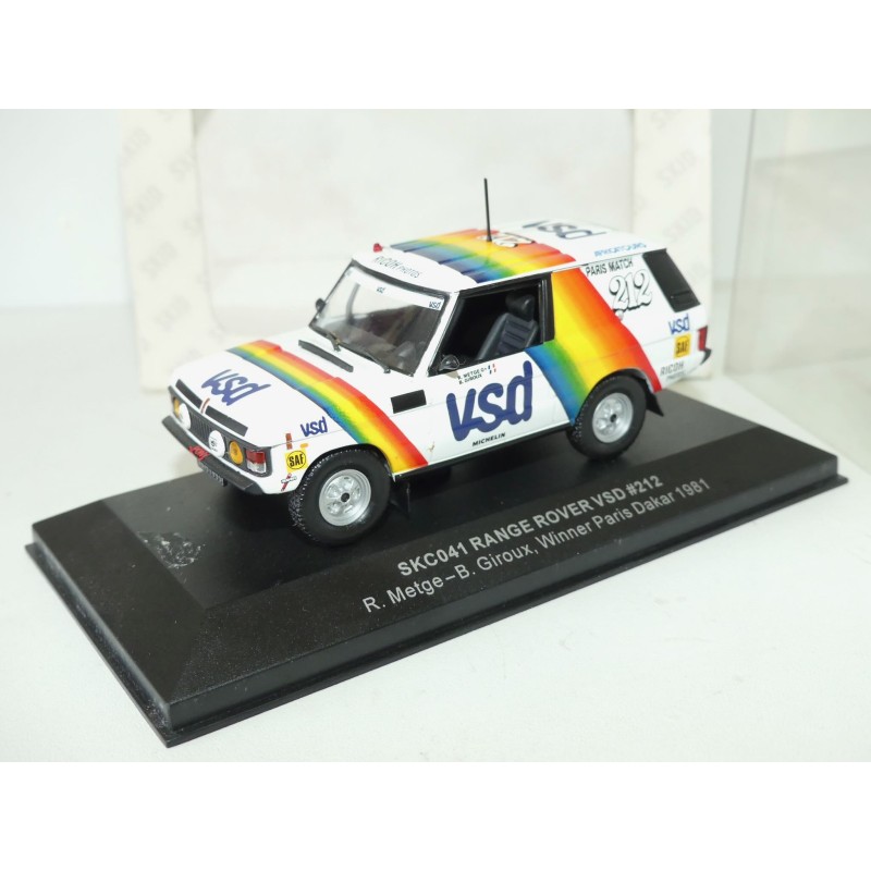 RANGE ROVER N°212 RALLYE A DAKAR 1981 VITESSE SKC041 1:43