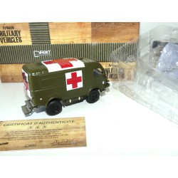 CAMION RENAULT R 2087 VERSION SANITAIRE AMBULANCE MILITAIRE IXO DIREKT PRESSE 1:43