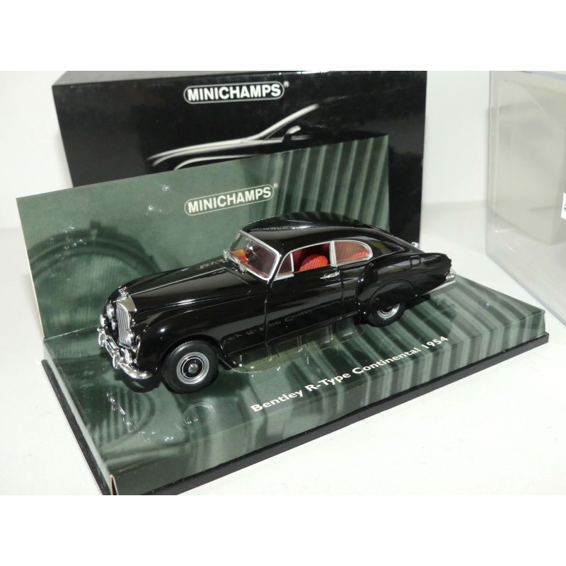 BENTLEY R-TYPE CONTINENTAL 1954 Noir MINICHAMPS 1:43