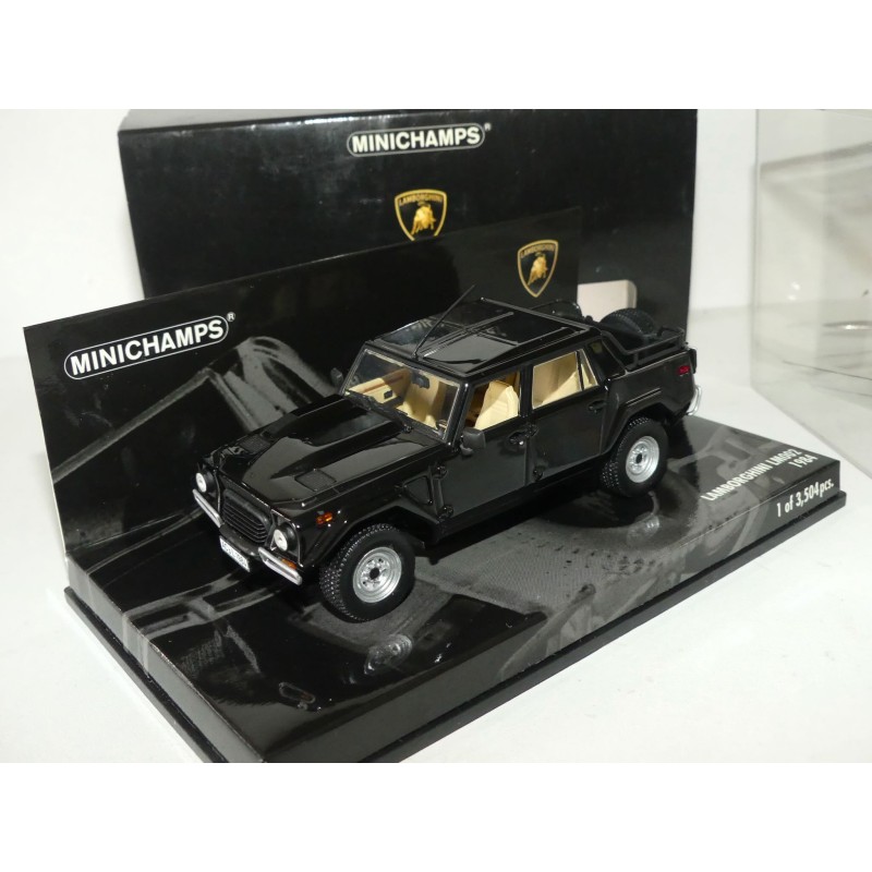 LAMBORGHINI LM002 1984 Noir MINICHAMPS 1:43