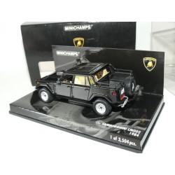 LAMBORGHINI LM002 1984 Noir MINICHAMPS 1:43