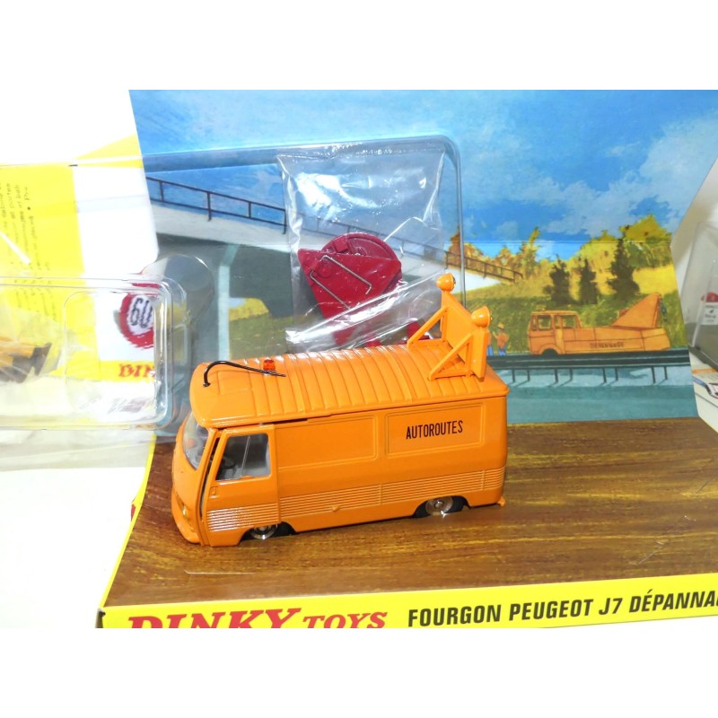 PEUGEOT J7 DEPANNAGE AUTOROUTE DINKY TOYS ATLAS 570 A 1:43