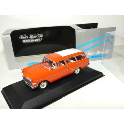 OPEL REKORD P1 CARAVAN 1958-1960 Orange Red MINICHAMPS 1:43