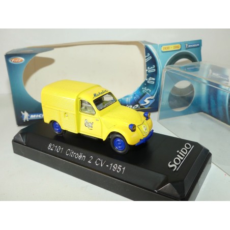 CITROEN 2CV FOURGONNETTE MICHELIN SOLIDO 1:43