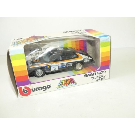 SAAB 900 TURBO Version Rallye BURAGO 4101 1:43