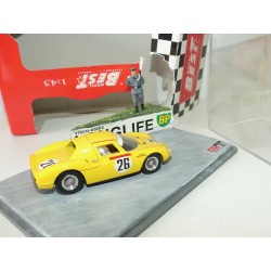 FERRARI 250 LM N°26 LE MANS 1965 BEST 9606 1:43 DIORAMA