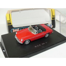 MGB MK II LE Rouge UNIVERSAL HOBBIES 1:43