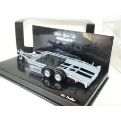 REMORQUE Ã€ VOITURE PLATEAU CAR TRAILER MINICHAMPS 1:43