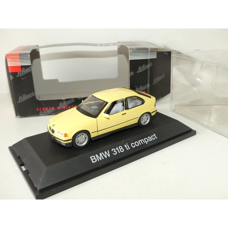 BMW SERIE 3 E36 318 ti COMPACT Jaune SCHUCO 1:43