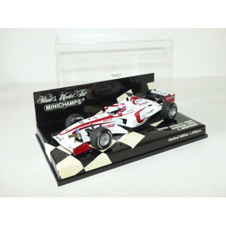 SUPER AGURI F1 TEAM SHOWCAR GP 2006 F. MONTAGNY MINICHAMPS 1:43