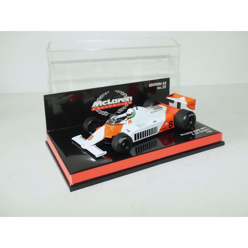 McLAREN MERCEDES MP4 GP 1981 A. DE CESARIS MINICHAMPS 1:43