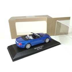 MERCEDES CLASSE SL Phase 2 R230 Bleu MINICHAMPS 1:43