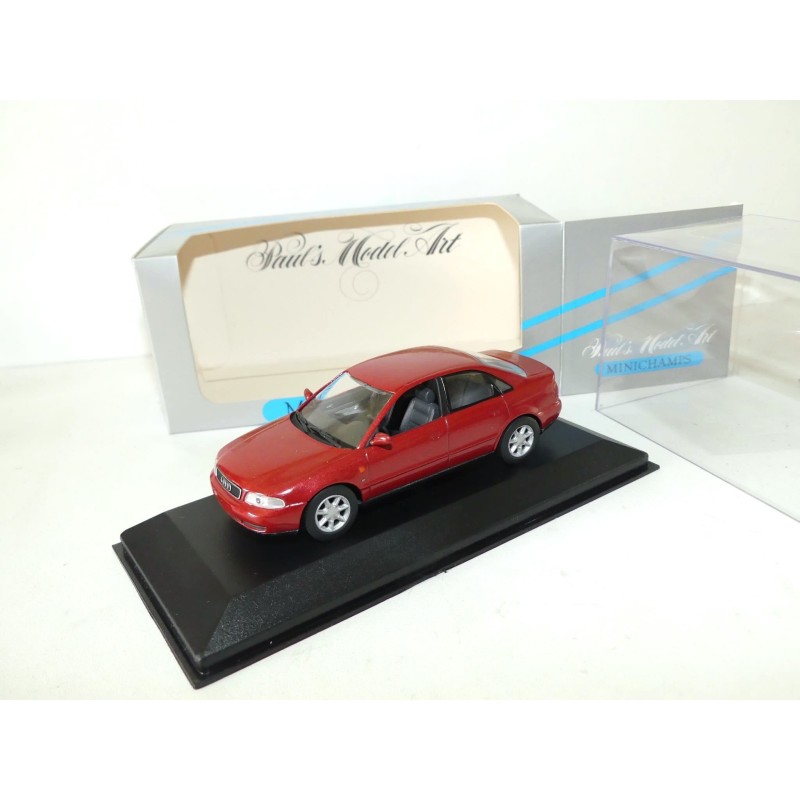 AUDI A4 B5 Phase 1 1994 Rouge MINICHAMPS 1:43