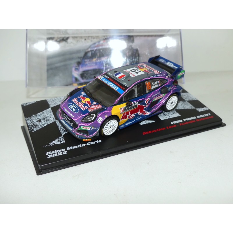 FORD PUMA RALLYE MONTE CARLO 2022 S. LOEB ALTAYA 1:43