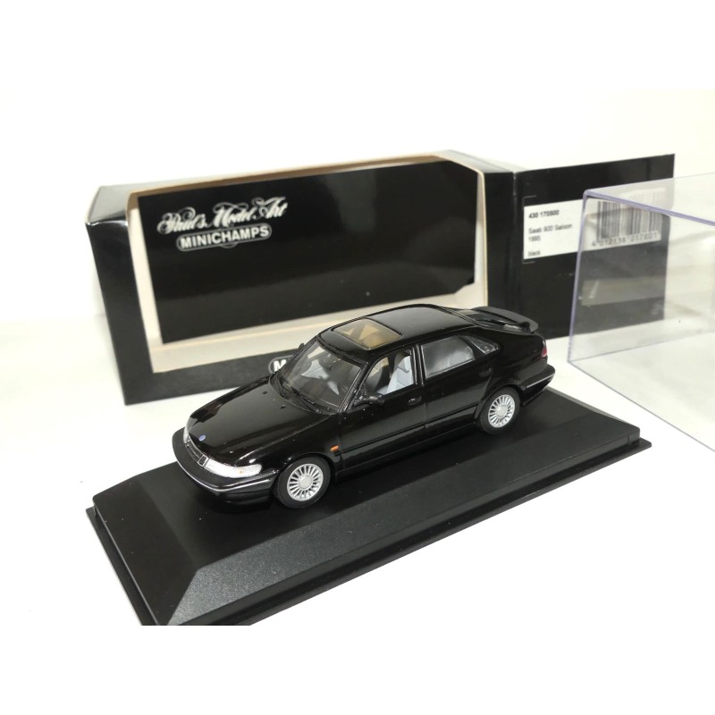 SAAB 900 SALOON 1995 Noir MINICHAMPS 1:43